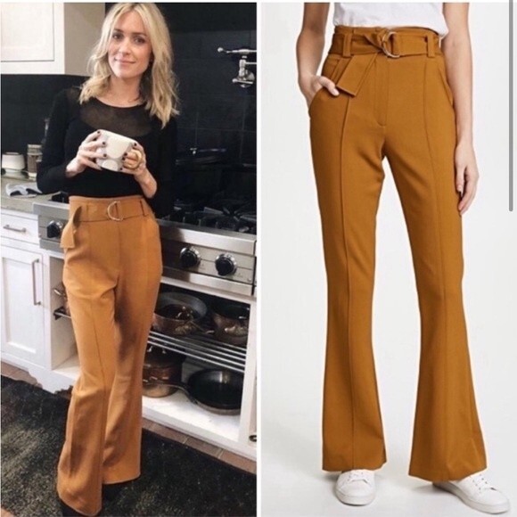 A.L.C. pair of the “Foster” pants in the honey color 8 NWT - Picture 1 of 5